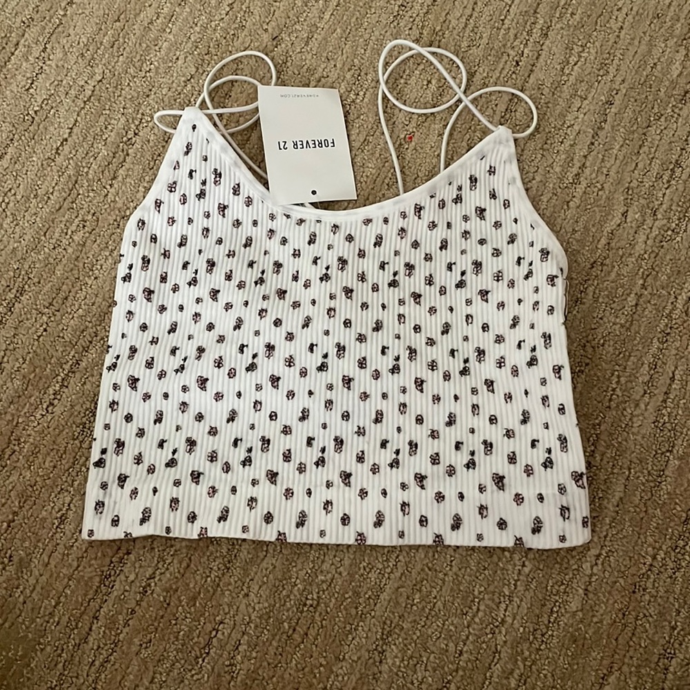 f21 strappy seamless tank